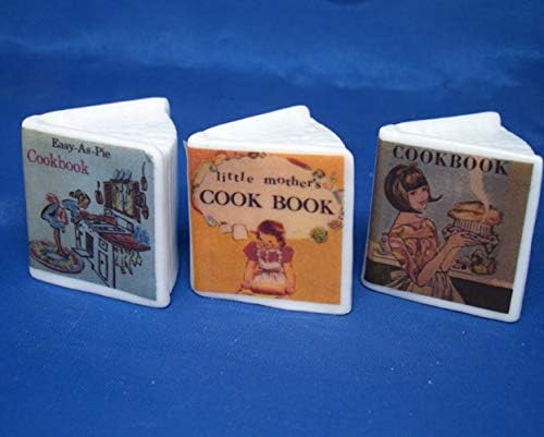 Juego de tres dedales de porcelana china, para libros de cocina: Amazon.es: Hogar
