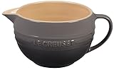 Le Creuset PG4000-167F Stoneware Batter Bowl, 2-Quart, Oyster