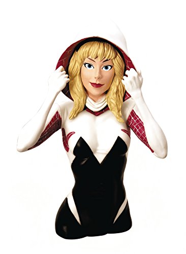 Previews Exclusive Spider-Gwen Unmasked Bust Bank