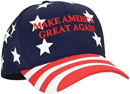 JuJinXi Unisex Adult Embroidered Adjustable Election Baseball Cap Republican Trump Make America Great Again US