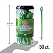Bodhi Dog Dual-Headed Toothbrush for Dogs & Cats - Soft Bristles for Gentle Pet Dental Care - Puppy & Adult Teeth Cleaning - Easy-to-Use Design for Healthy Gums & Fresh Breath (50 Count)
