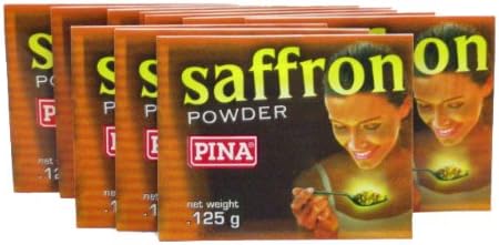 Saffron (Azafran) Powder - 10 Packets 1.25 Grams Total (Spain)