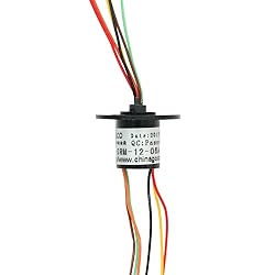 Electrical Slip Ring 12.5mm 300Rpm 6 Wires
