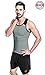 DRSKIN Undershirts Running Shirt Tank Tops Men's Cool Dry Compression Baselayer Sleeveless (Packs of 1, 2, or 3 Deals) (Manggo G-B02 M)