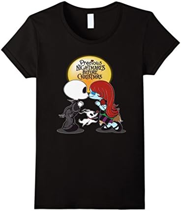 Women's Jack and Sally Love T Shirt XL Black