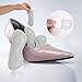 Leather Heel Grips,Keeprone Heel Shoe Inserts Heel Pads for Shoes That Are Too Big, No Slip Heel Liners for Loose Shoes,Unisex,5 Pairs.