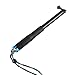 Amobios 12-37 Inches Waterproof Telescoping Extendable Selfie Stick Rust-Preventing and Anti-reflective Pole for GoPro Cameras