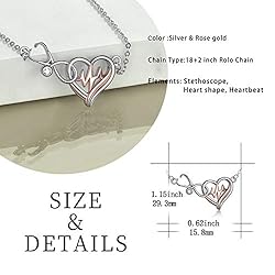 WINNICACA Nurses Gifts for Women Sterling Silver