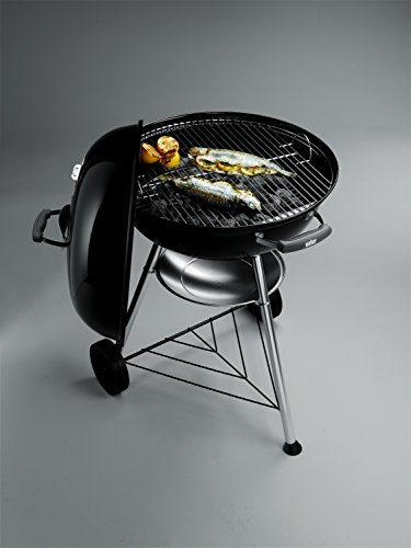 Weber 1321004 Compact Kettle, Holzkohle-Kugelgrill 57 cm, Schwarz – Bild 21