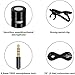 Lavalier Lapel Microphone, UBeesize Omnidirectional Condenser Mic for iPhone/Android Smartphones & Windows, Perfect for YouTube, Interview, Video Recording