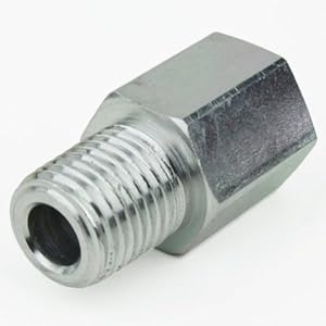 adapter npt male unf female inch speedhut