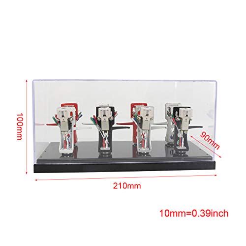 JUNESUN Turntable LP Vinyl Record Stylus Needle Album Box Display Box for High-end Magnetic Cartridge for Collector Supplies