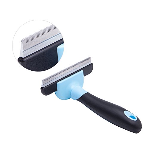 Sukuos Pet Brush for Shedding, Dog Grooming Brush, Cat Hair Comb, Professional Pet Grooming Tool for Pets / Dogs / Cats Fur, Effectively Reduces Shedding By Up To 95%