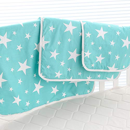 Toddler Infant Waterproof Changing Pad - Breathable Urine Mat Menstrual Pads for Children and Adults Pack of 3 (L(23.6 x 29.5 Inch))