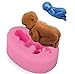Silicone Mould 3D Sleeping Baby Shower Mold Cake Topper Modelling Tool