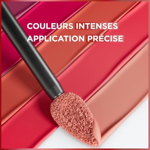 L'Oréal Paris - Rouge à Lèvres Liquide - Couleur Intense & Fini Mat - Longue Tenue - Sans Transfert - À L'Acide Hyaluronique - Infaillible Matte Resistance - Teinte : 425 Afterwork Drink(s)