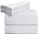 Utopia Bedding Deep Pocket King Sheet Set – Fits Mattresses Up to 21 inches – Cooling, Soft & Breathable – Oeko-TEX 4 Piece Bed Sheets (White)