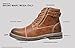 Bruno Marc Men's Engle-05 Black Motorcycle Combat Oxford Boots Size 10.5 M US