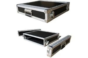 ROADIE PRODUCTS, INC. 2 Space 2u 16 Inches Deep Medium Duty 1/4 Inch ATA Effects Rack Case - Closeout