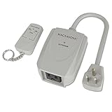 Magnasonic WRC101 Wireless Remote Control Home Automation Power Outlet Outdoor On/Off Switch with 100 Feet Range