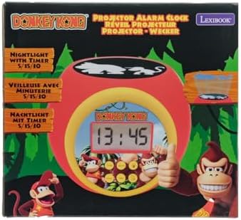 , Donkey Kong Réveil Projecteur, RL977DKLXB