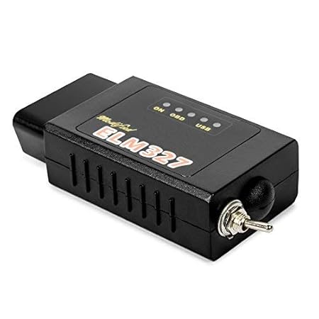 GLLC Forscan ELM327 Bluetooth Kompatibel OBDII Diagnoseschnittstelle mit Schalter für Ford Mazda HS-CAN/MS-KANN OBD2 Codelese