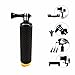 Mount Adapter Accessories with Tripod Mount Adapter Thumbscrews and Phone Clip for GoPro Hero 12 11 10 9 8 7 6 5 4 3 3+ 2 1 Session Black Silver Double Mounting Accessory Kit for Action Cameras