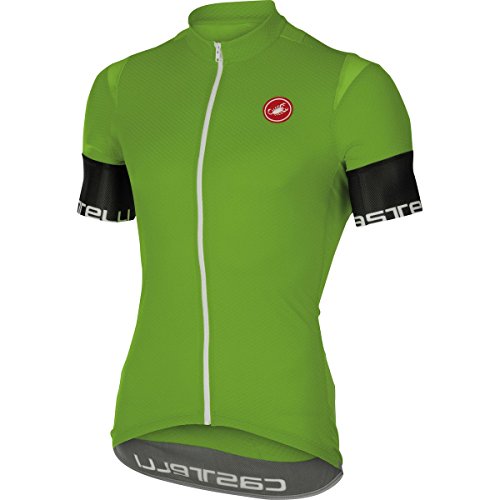 Castelli Entrata 2 Full-Zip Jersey - Men's Sprint Green, M