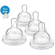 Philips Avent Medium Flow Nipple, 4pk, SCF423/47