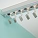 Room/Dividers/Now Curtain Track Pinch Clips - Ceiling Gliders Set - Plastic Body and Steel Wheels - for Curtain Rail (Pack of 5)
