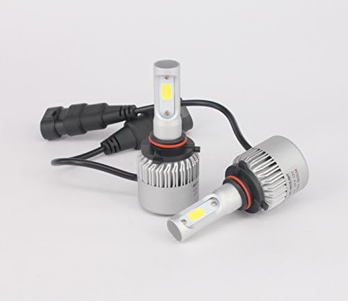 Urange COB H11/H9/H8 H4 Hi/Lo H7 H1 9006 9005 Automotive Car Motorbike Motor Bright Led Headlights 6000K Cool White 8000LM FogLight High Low Beam Headlamp (9005)