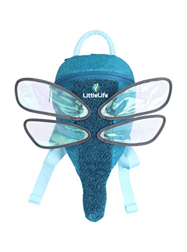 LittleLife Dragonfly Toddler Backpack, Blue
