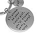 Keychain Gifts for Papa Father - Daddy Gift Idea from Wife Daughter Son Kids, Stainless Steel, with Gift Bag, Christmas Birthday Fathers Gift for Men, Etched Stainless Steel Keychain.