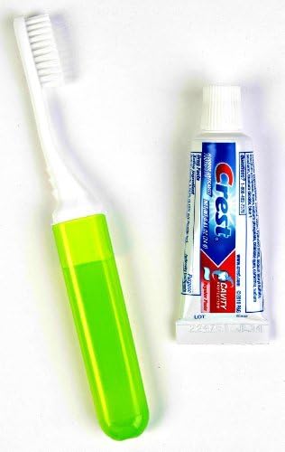 Dental Source Travel Toothbrush and Crest Toothpaste Kit, by Dental Source