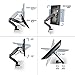 ONKRON Monitor Arm from 13 to 32 Inches - Desk Monitor Bracket in Black Colour with Weight up to 8 kg - PC Screen Support Max VESA 100x100mm - PC Screen Holder Swivel Desk G80-B