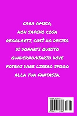 Tanti Auguri Amica Mia Regalo Originale E Divertente Di Buon Compleanno Per La Tua Migliore Amica Luca W J Amazon Ae