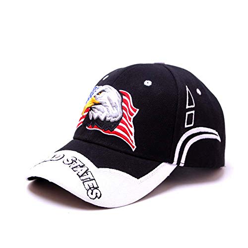 Chirpa Womens Mens Unisex Summer Outdoors Eagle Visor Baseball Cap Adjustable Hat
