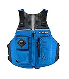 Astral Ronny Life Jacket PFD for Recreation, Fishing, and Touring Kayaking, Deep Water Blue, Medium/Large