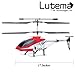 Lutema Mid-Sized 3.5CH Remote Control Helicopter, Red
