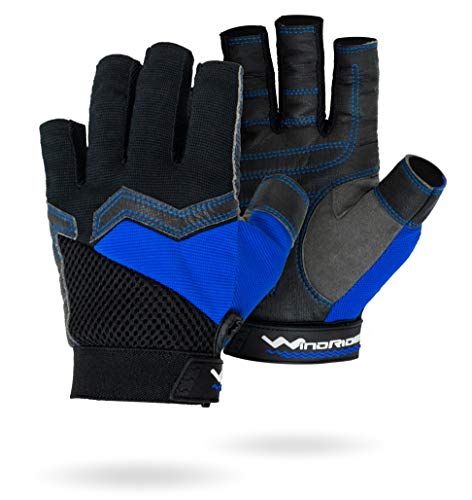 WindRider Ultra Grip Sailing, Paddling, Kayak Gloves | Padded | Ergonomically Shaped | Breathable (XL)