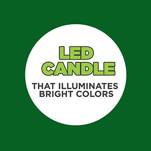 Coleman Color Changing LED Citronella Outdoor Scented Candle 8 oz