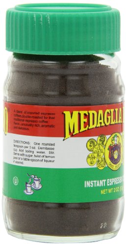Medaglia D'Oro Instant Espresso Coffee, 2 Ounce (Pack of 12)