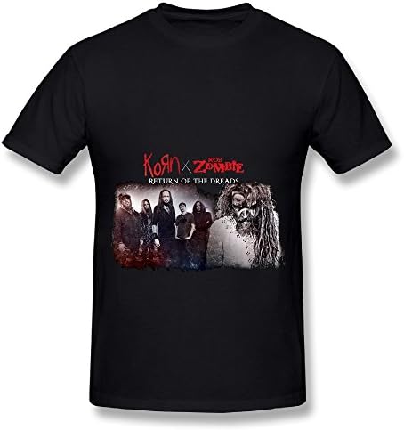 UTU Korn Return Of The Dreads Tour 2016 Mens Fashion T Shirt Black 3X