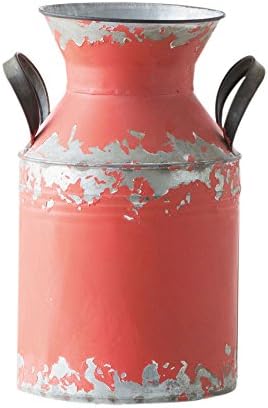 Wilco Home Rustic Red Milk Jug