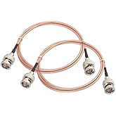 Superbat Cable 3G HD SDI BNC de 3 pies 39.4 in 75 ohmios para cámaras, equipo de video BMCC compatible con HD-SDI 3G-SDI 4K 8