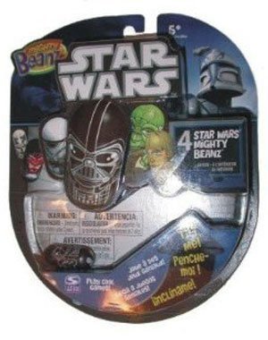 Mighty Beanz 2010 Star Wars Starter Pack Set 4 Beanz by Mighty Beanz