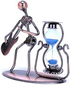 ZHYU FanJiuShi ? Metal Hourglass House Furnishing Office Desk Decorations Art Sand Colour Random