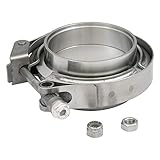 Verocious Motorsports Stainless Steel V-Band Clamp Kit - 1.5