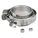 Verocious Motorsports Stainless Steel V-Band Clamp Kit - 1.5