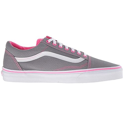 vans old skool grey and pink